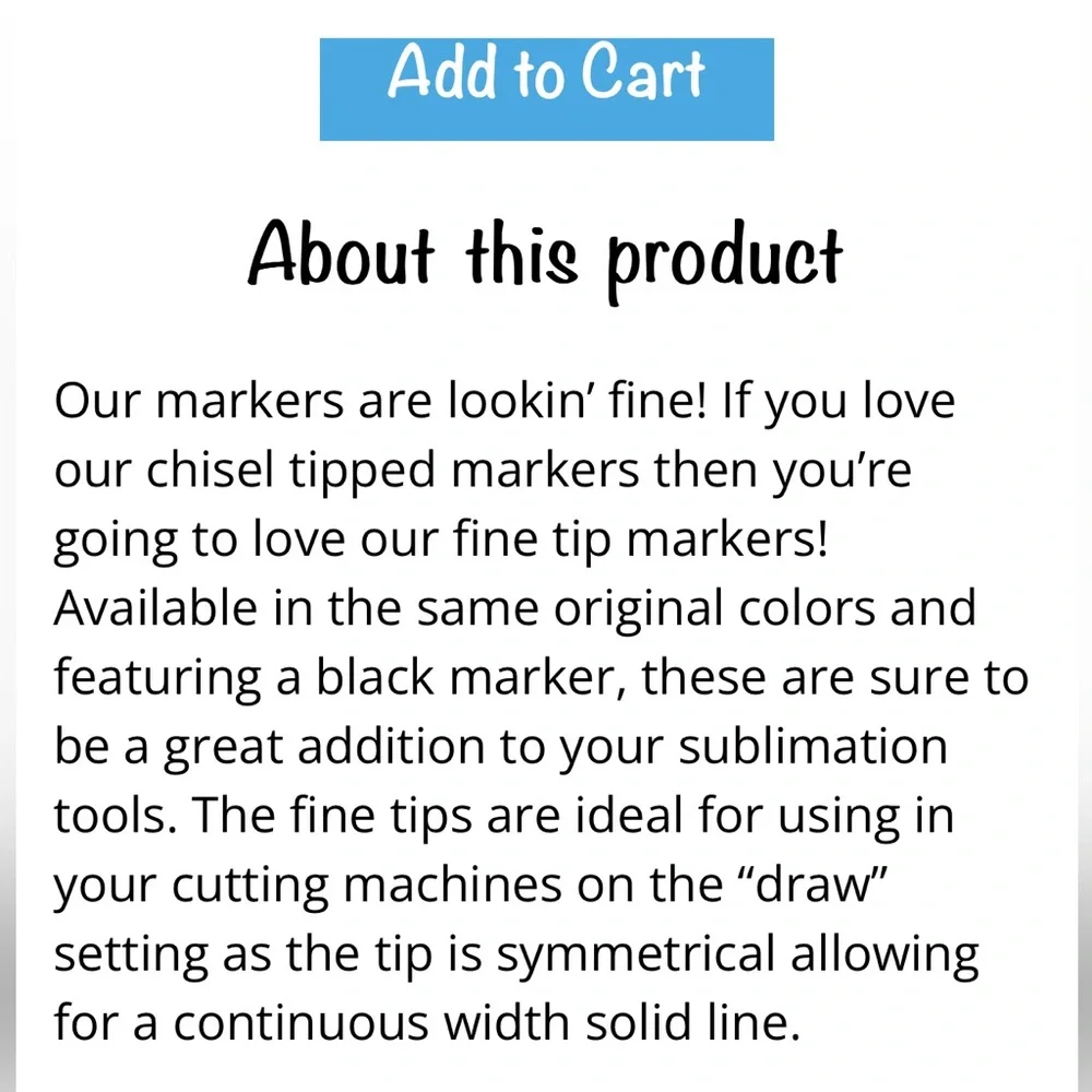 ARTESPRIX Iron-On-Ink Sublimation Markers 10ct NEW $30